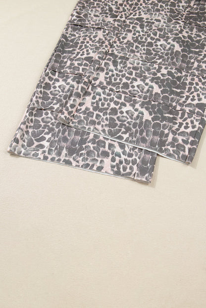 Hadley - Leopard Drawstring Pants — plus-size bottoms, Kothlis