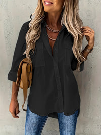 Plus Size Women's Long Sleeve Two-Piece Casual Set