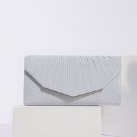 Vintage Evening Clutch Bag - Pleated Pillow Handbag for Women - Party Wedding Banquet Purse