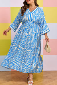 Siya Bracelet Sleeve Long PLUS Dress