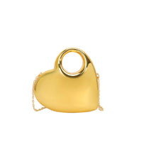 Korean Heart-Shaped Acrylic Evening Bag for Women - Trendy Crossbody Clutch Purse