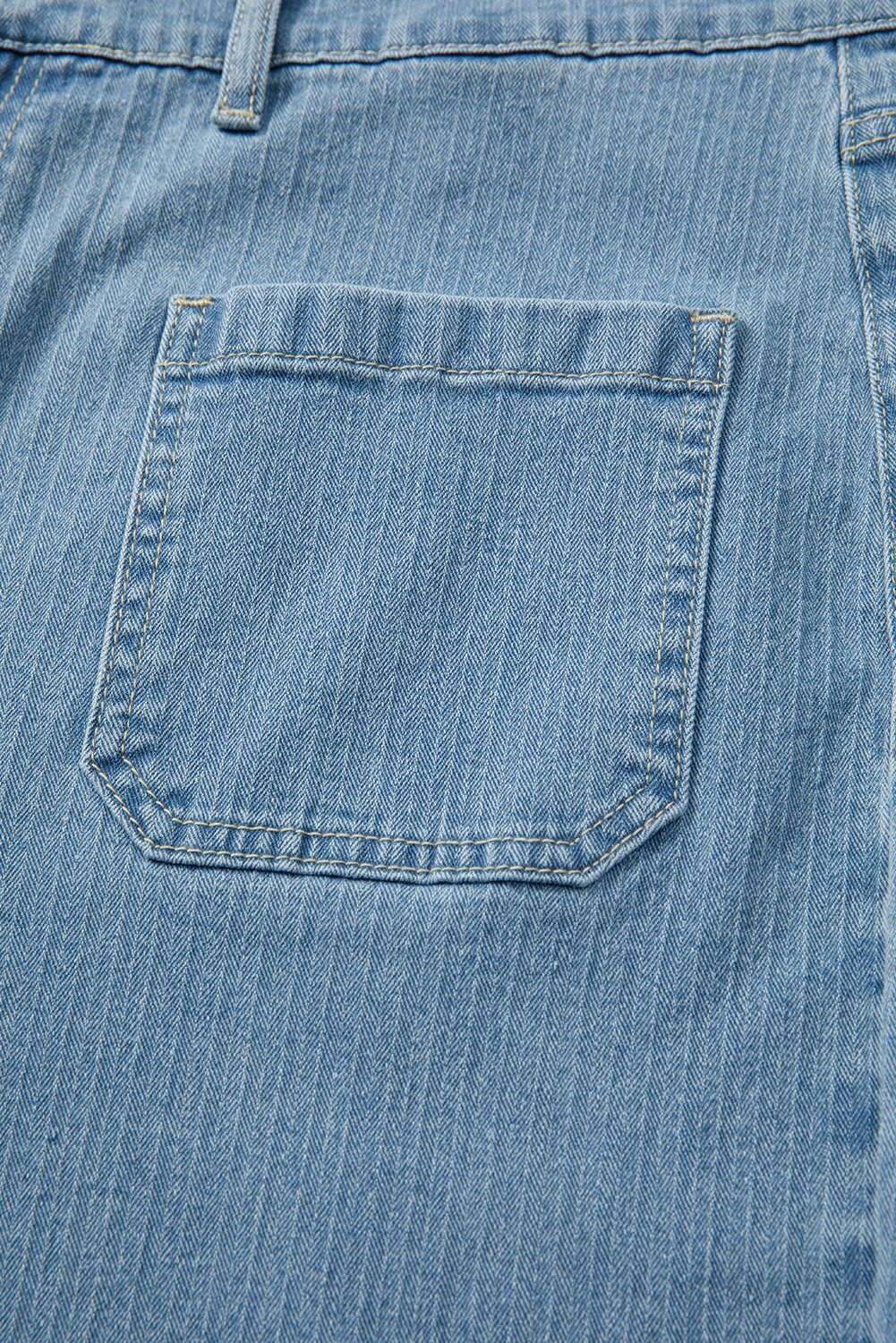 Adelyn - Textured Wide-Leg Jeans in Dusk Blue — plus-size bottoms, Kothlis