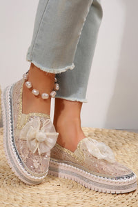 Ayah Breathable Lace Loafer Shoes