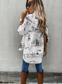 Plus Size Women's Long Sleeve Two-Piece Casual Set