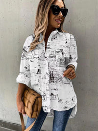 Plus Size Women's Long Sleeve Two-Piece Casual Set