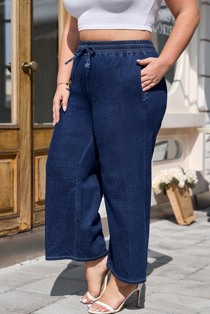 Analeia - Everyday Wide-Leg Jeans — plus-size bottoms, Kothlis