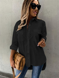 Plus Size Women's Long Sleeve Two-Piece Casual Set