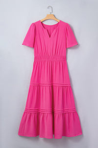 Saige Flare Tiered Maxi PLUS Dress