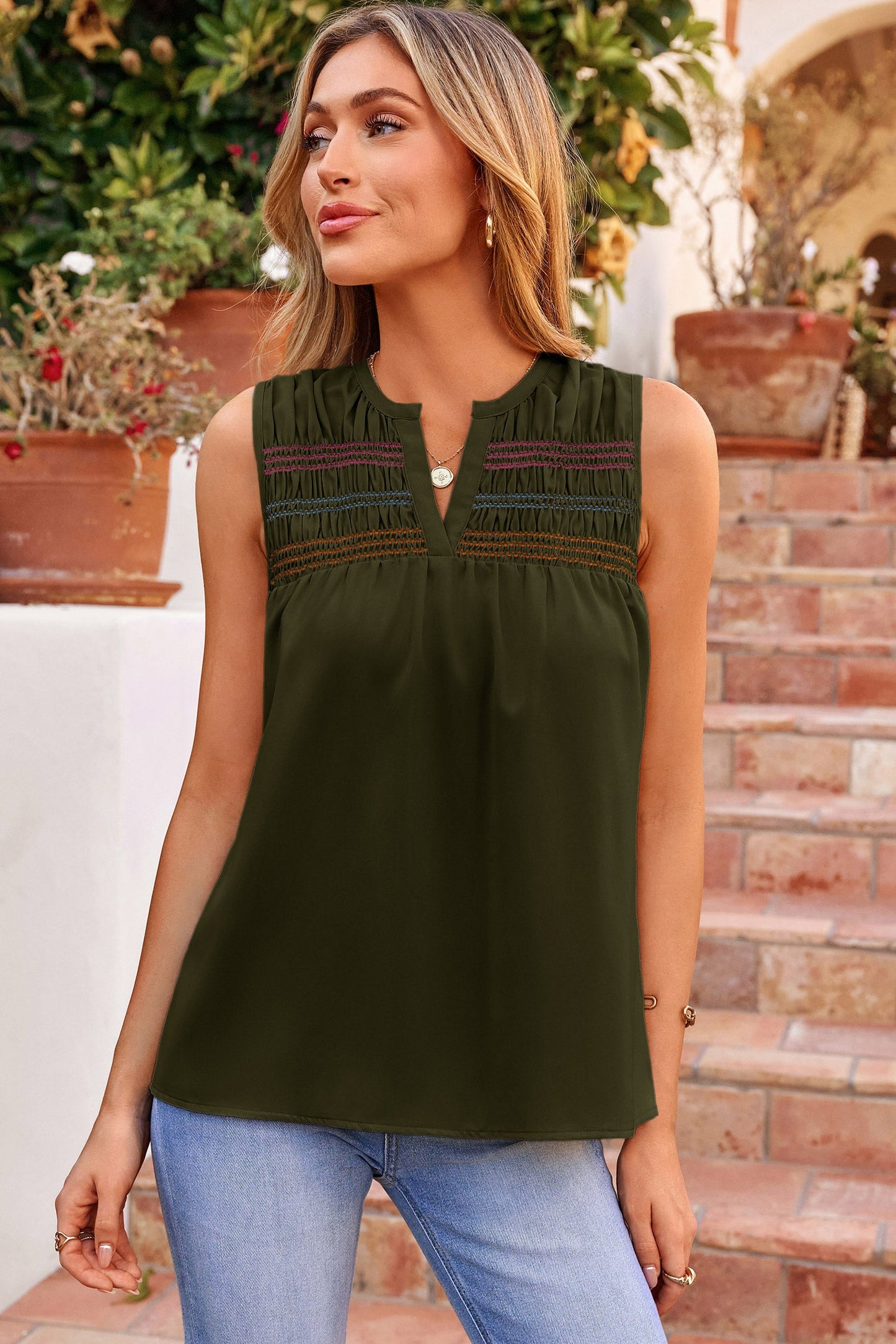 Thalia - The Sleeveless Shift That Does Everything — plus-size tank top, Kothlis