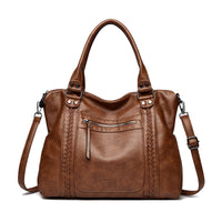 Women's Vintage Genuine Leather Crossbody Shoulder Bag | Soft Cowhide Purse