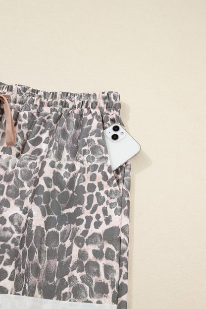 Hadley - Leopard Drawstring Pants — plus-size bottoms, Kothlis