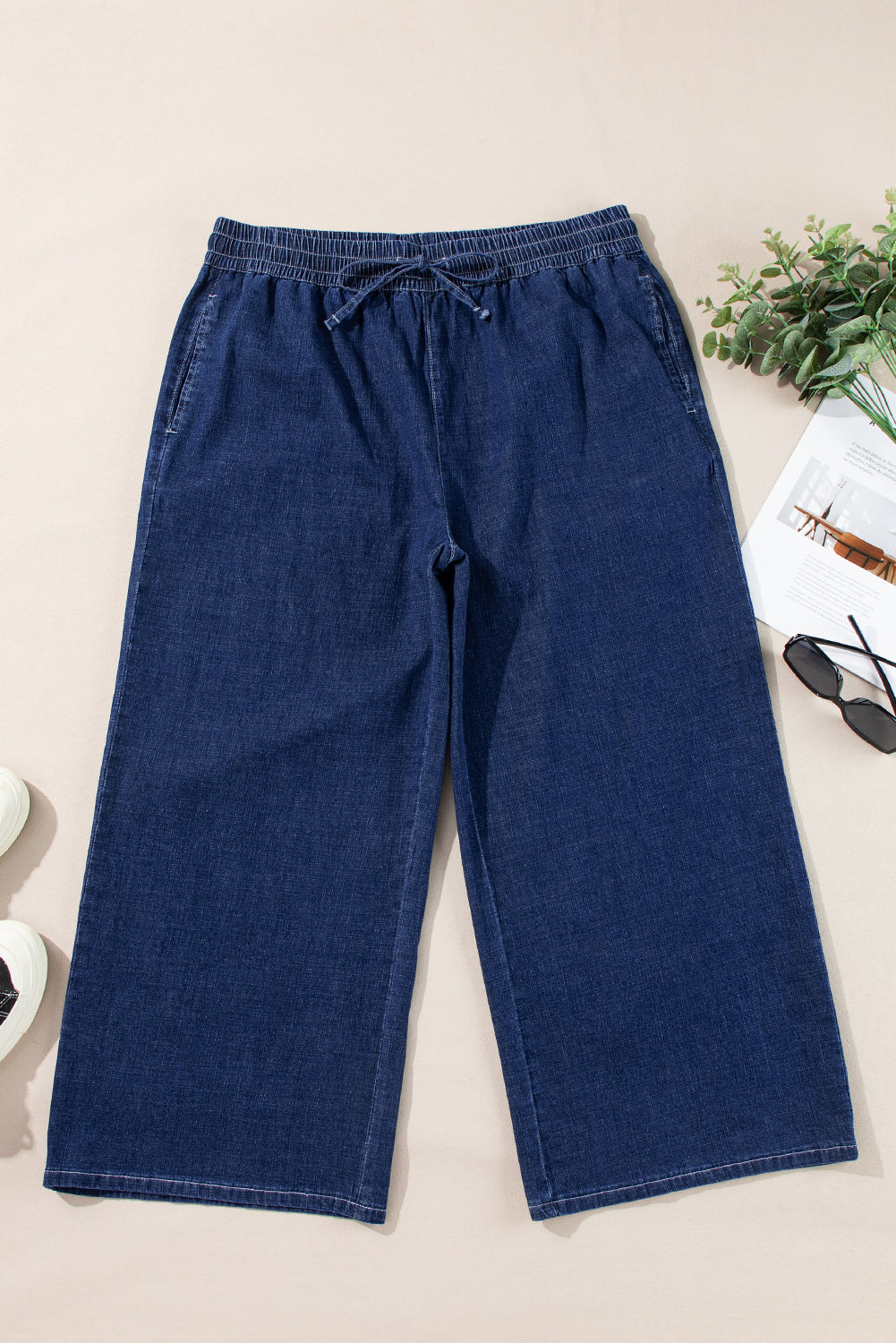 Analeia - Everyday Wide-Leg Jeans — plus-size bottoms, Kothlis