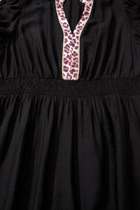 Ana Smocked Waist Ruffled PLUS Dress
