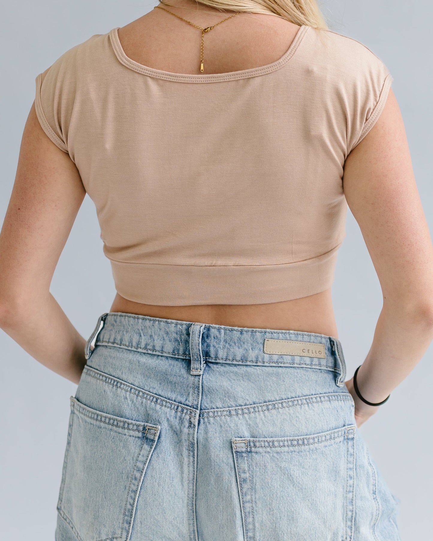 Lina - The Square-Neck Layering Tee — plus-size top, Kothlis