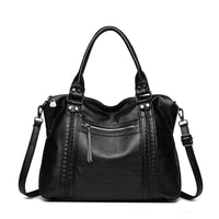 Women's Vintage Genuine Leather Crossbody Shoulder Bag | Soft Cowhide Purse