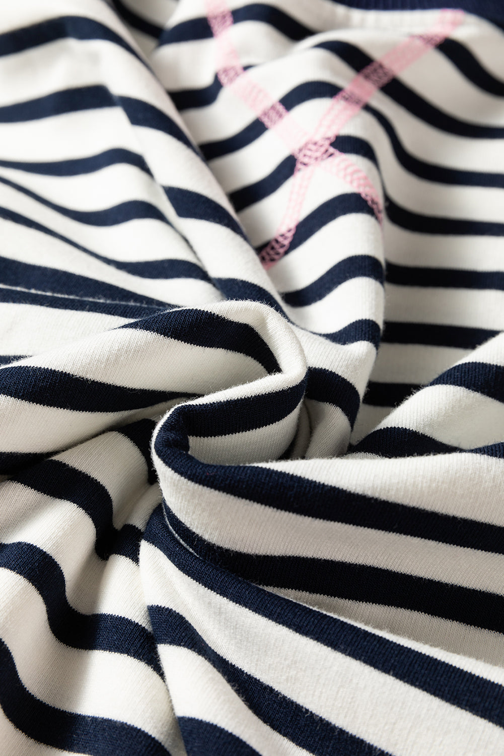 Blue Stripe Colorblock Sweatshirt - Made to Layer — plus-size sweatshirt, Kothlis