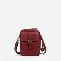 Women's Small Crossbody Bag - PU Leather Shoulder Purse with Adjustable Strap