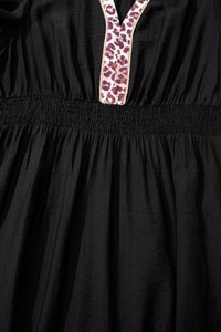 Ana Smocked Waist Ruffled PLUS Dress