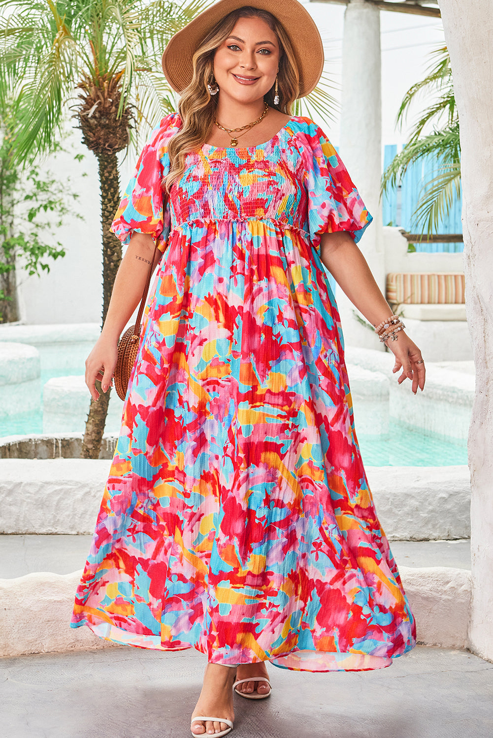 Rachel, plus size dress, from Kothlis
