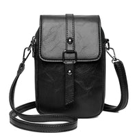 Women's Mini Crossbody Phone Purse - Luxury PU Leather Shoulder Bag with Adjustable Strap