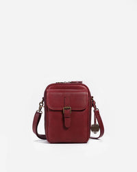Women's Small Crossbody Bag - PU Leather Shoulder Purse with Adjustable Strap