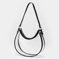 Transparent Shoulder Hobo Bag – Stadium and Concert Approved
